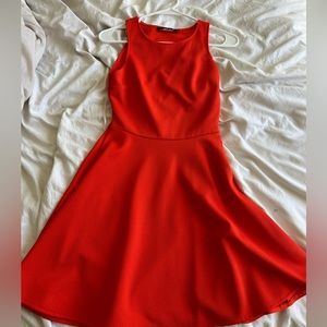 Motel orange cocktail dress small